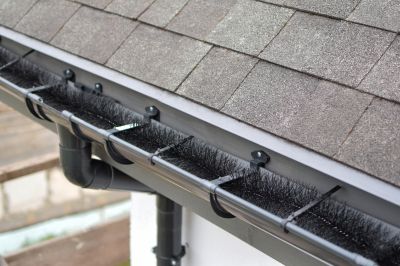Gutter Cover System on Commercial Building
